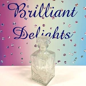 🇮🇹GORGEOUS ITALIAN CRYSTAL DECANTER